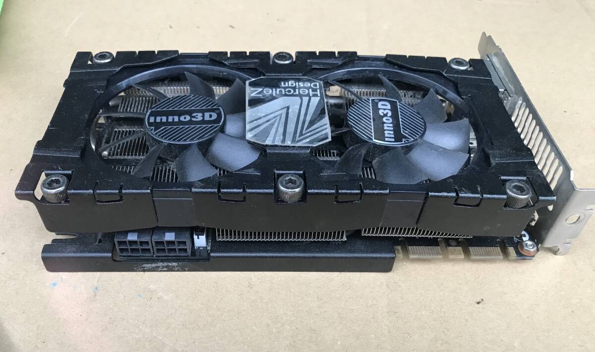 A168☆中古品 通電確認済み HerculeZ Design inno3D ビデオカード GF