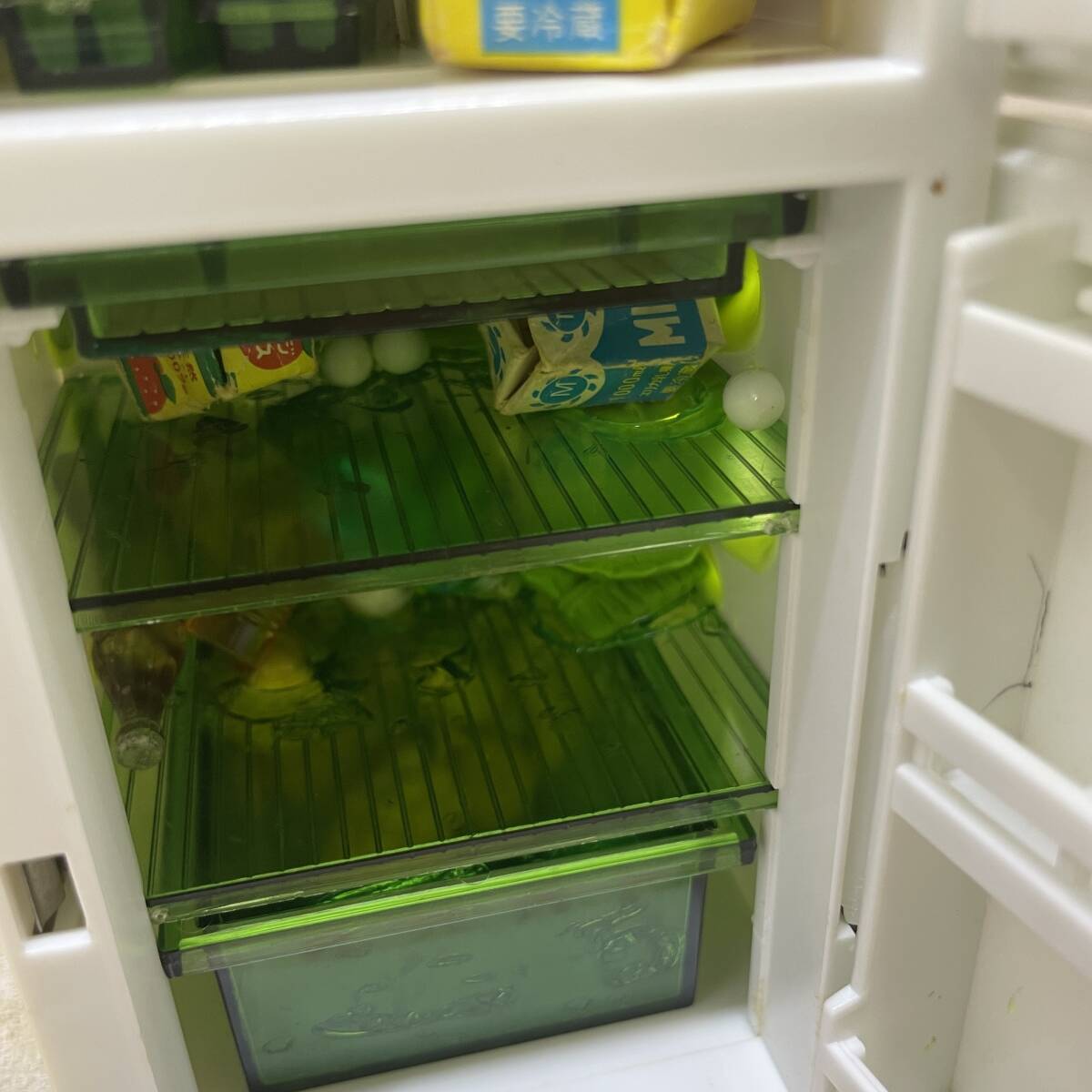 △ 希少 レトロ 当時物 TAKARA リカちゃんの白い白い家具セット 冷凍