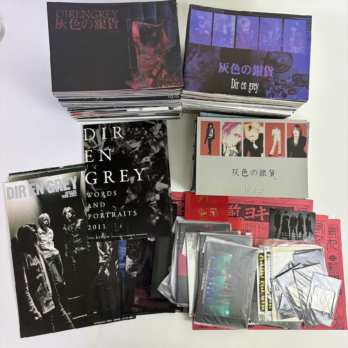 長◇K515/DIR EN GREY ファンクラブ会報 灰色の銀貨 ほか グッズ