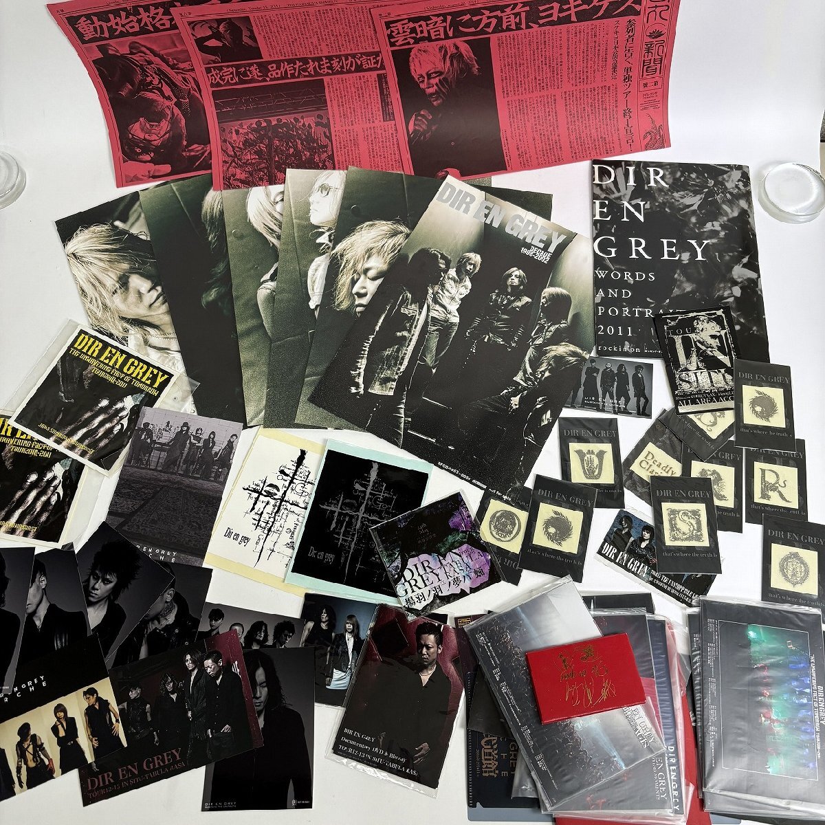 長◇K515/DIR EN GREY ファンクラブ会報 灰色の銀貨 ほか グッズ