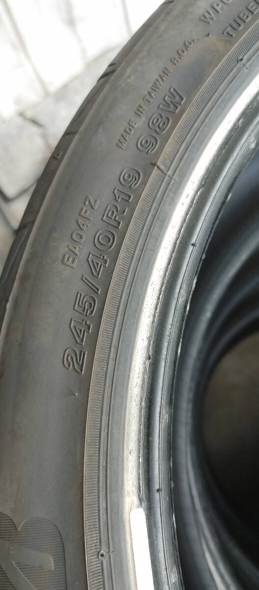 ブリジストンポテンザRE004 245/40R19 275/35r19　2本ずつ_2