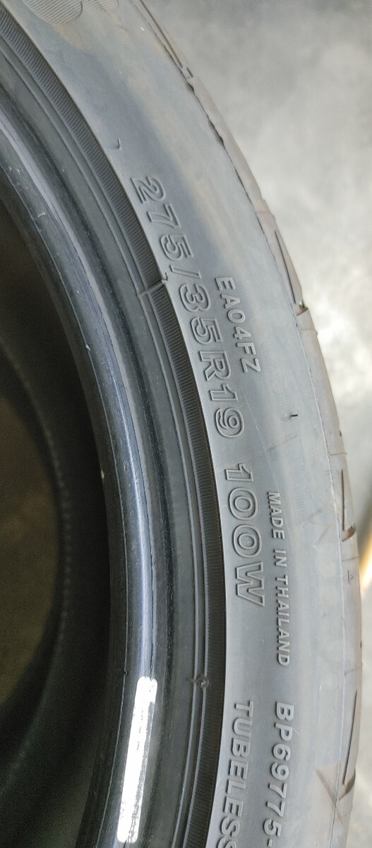 ブリジストンポテンザRE004 245/40R19 275/35r19　2本ずつ_5