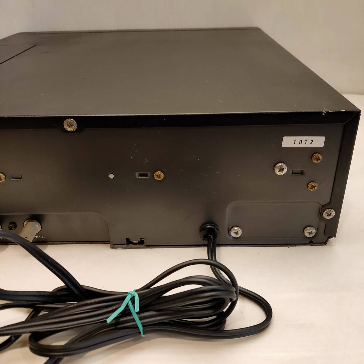 092809○ジャンク品 Victor ビクター VHDプレーヤー HD-801BK ビデオ