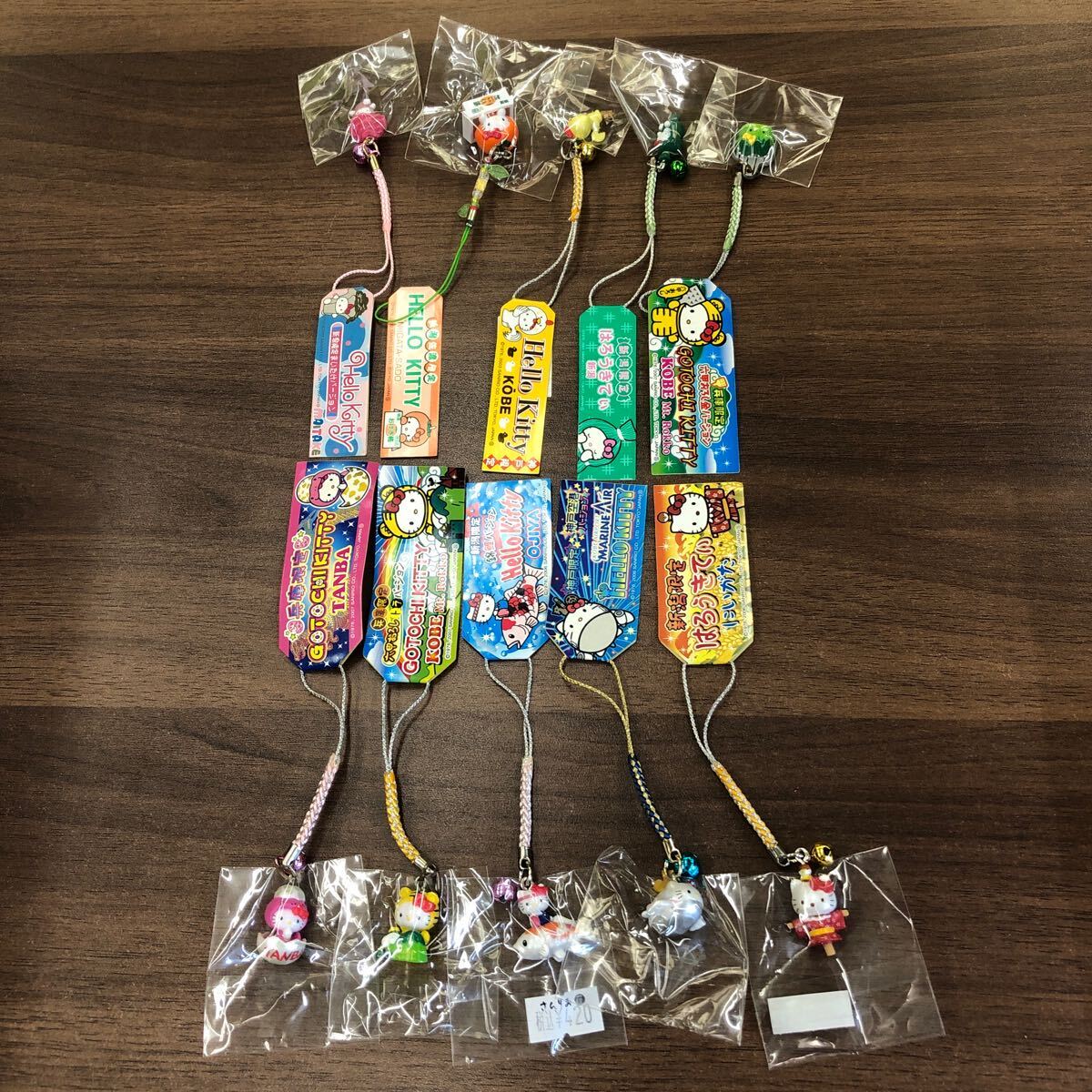 未使用保管品】 サンリオ ハローキティ 根付 ストラップ マスコット