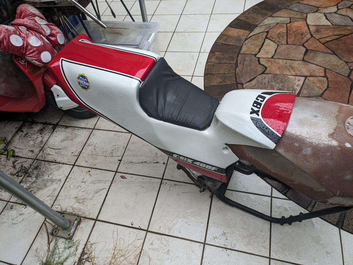 CBX400F CBX550F シングルシート 外装タンクサイドカバーテールカウル 