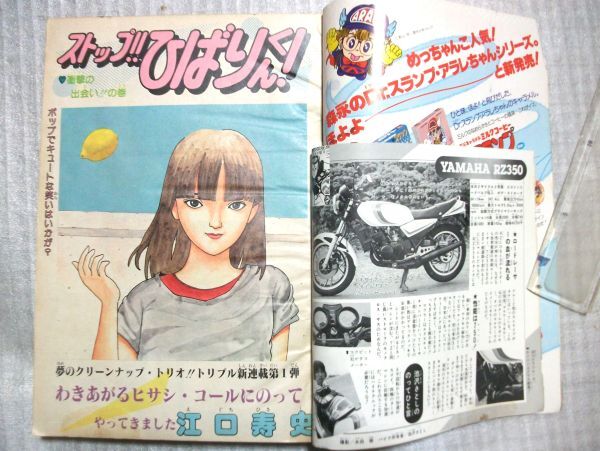 古猫】週刊少年ジャンプ 1981年45号(昭和56年)◇ストップ!!ひばりくん