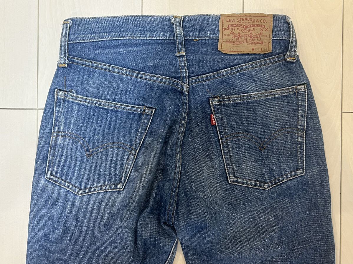 6刻印 501 66前期 76年製 70s オリジナル ヴィンテージ デニム