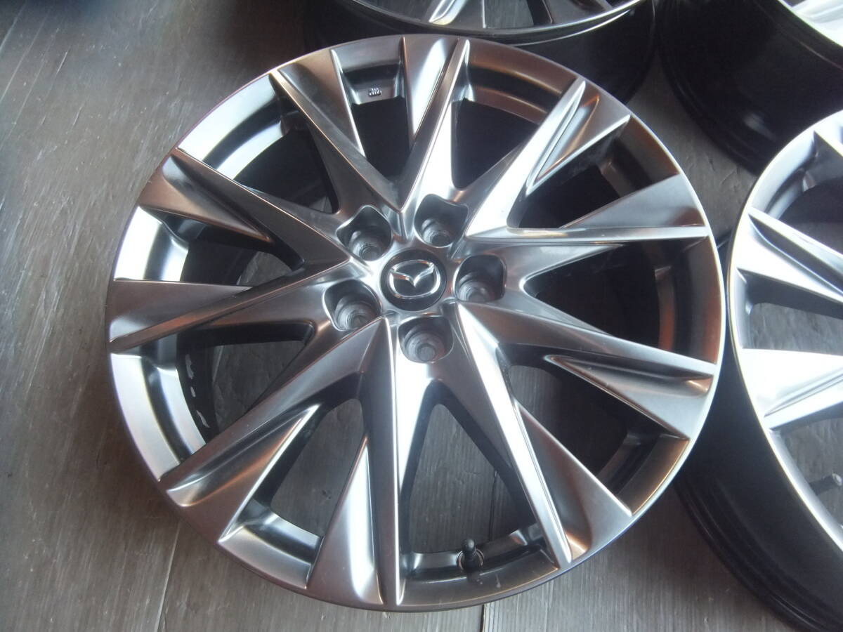 マツダ】CX-8 純正アルミホイール 19x7J 5-114.3 +45 ハブ67☆4本
