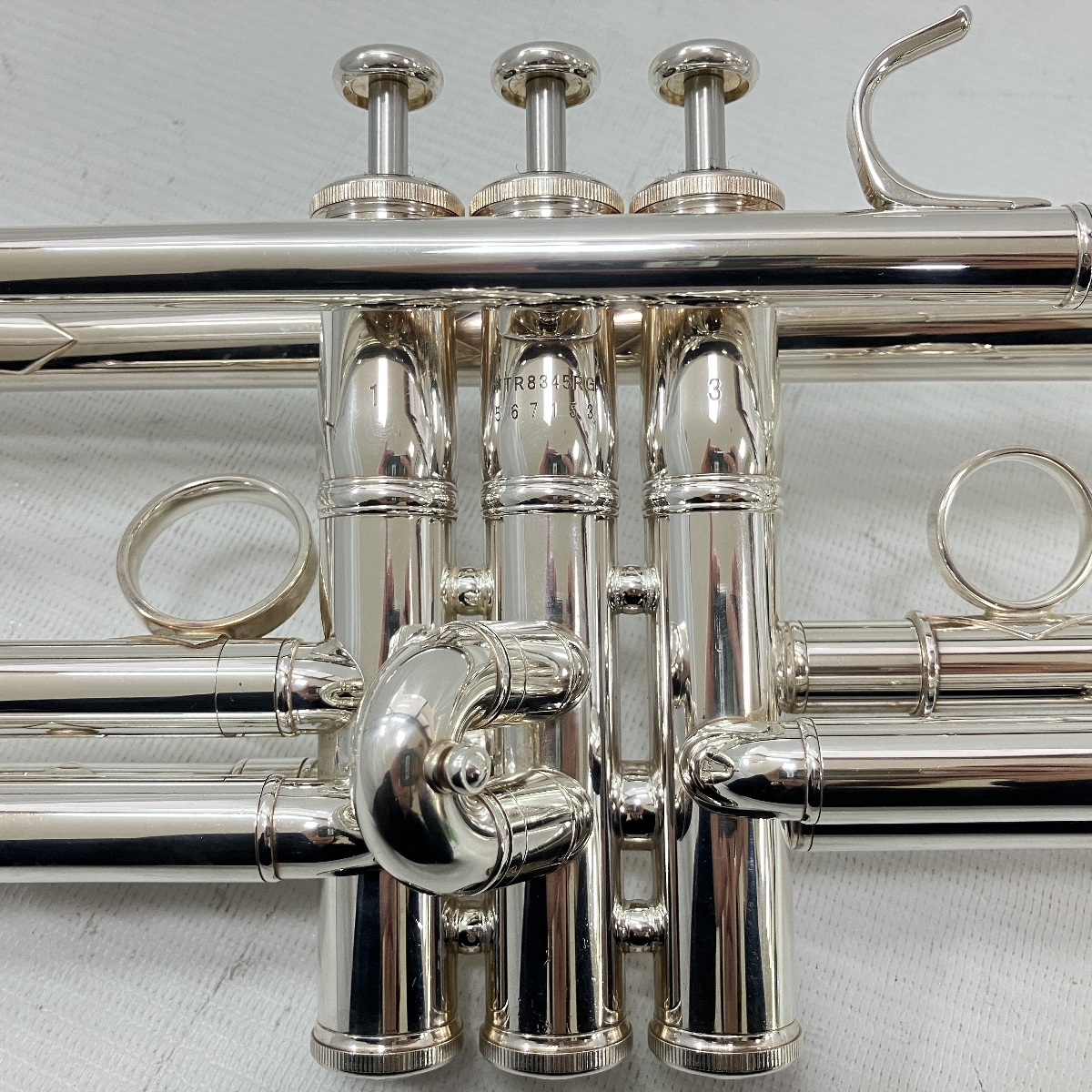 YAMAHA Xeno YTR-8345RGS トランペット シルバー 金管楽器 マウス
