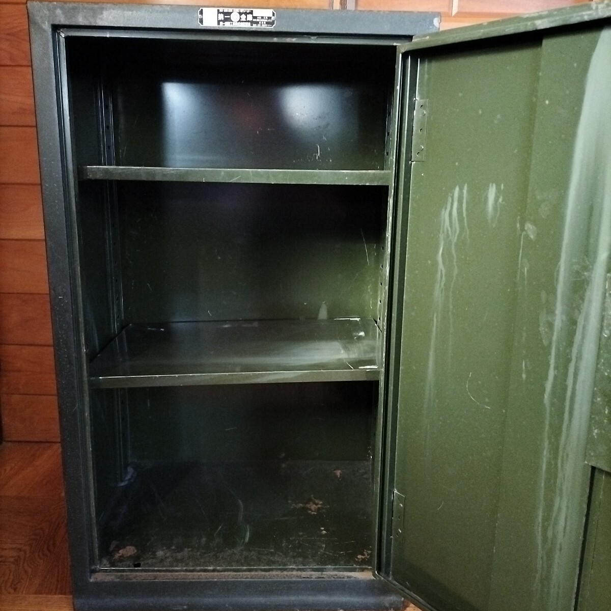 【送料込み】アンティーク大型金庫 第一鋼鐵工業 第一金庫　レトロ ヴィンテージ_5