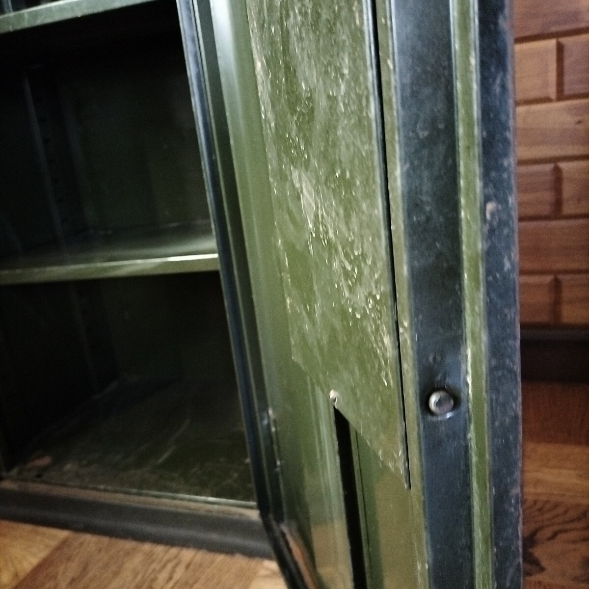 【送料込み】アンティーク大型金庫 第一鋼鐵工業 第一金庫　レトロ ヴィンテージ_7