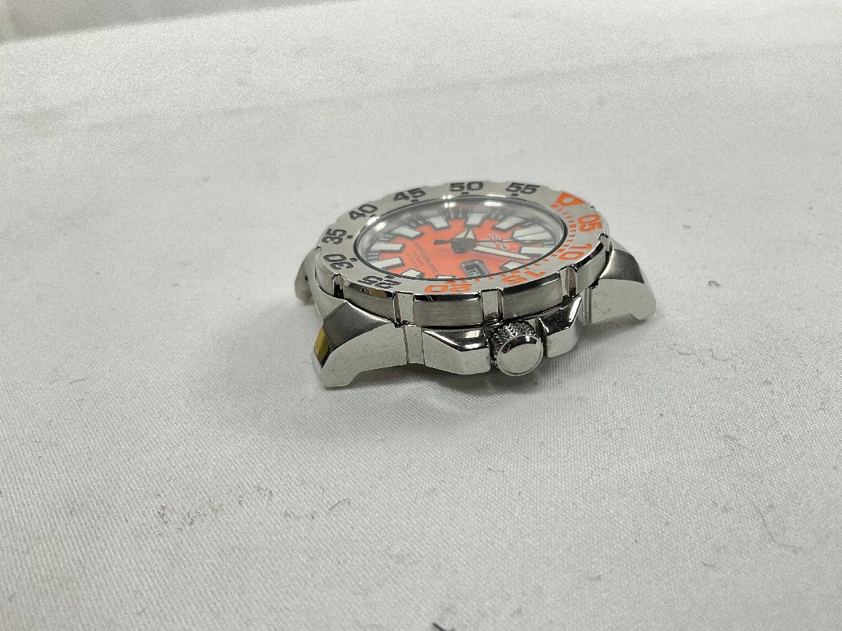 ☆ジャンク SEIKO セイコー セイコー5スポーツ 7S36-03D0 オレンジ