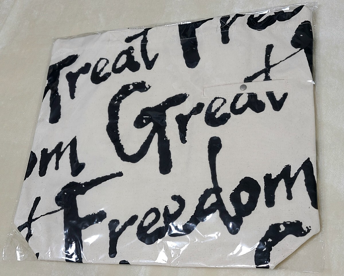 福山雅治 Great Freedom トートバッグ ナチュラル 長崎スタジアム 