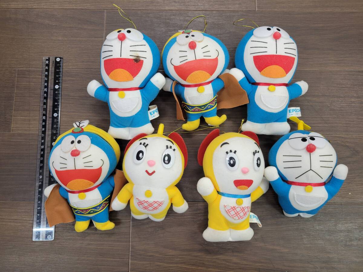 1027-211□ドラえもん ドラミちゃん ぬいぐるみ 7点 まとめ パーツ欠品