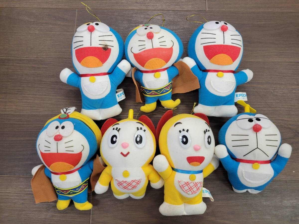 1027-211□ドラえもん ドラミちゃん ぬいぐるみ 7点 まとめ パーツ欠品