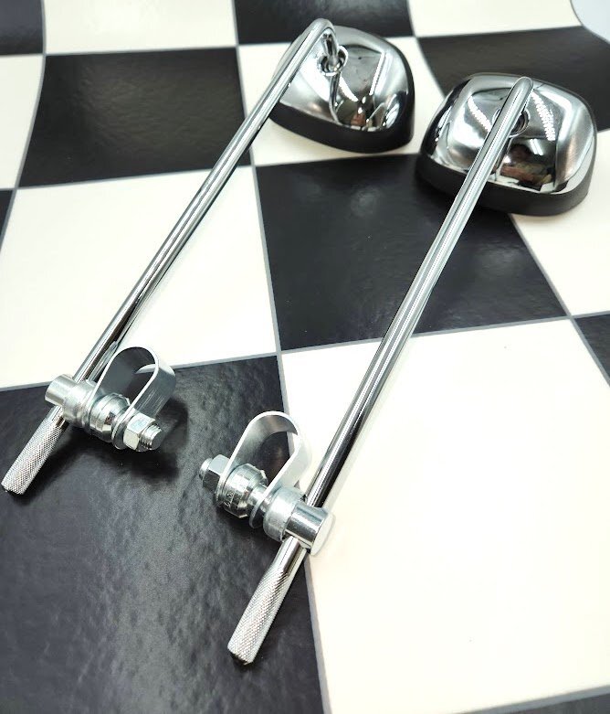 ナポロッキー 当時物 タイプ ミラー 新品 検/ GT380 当時 BEET キジマ 絶版 ハリケーン リード マーシャル シビエ ヨシムラ ハリケーン ザ_2