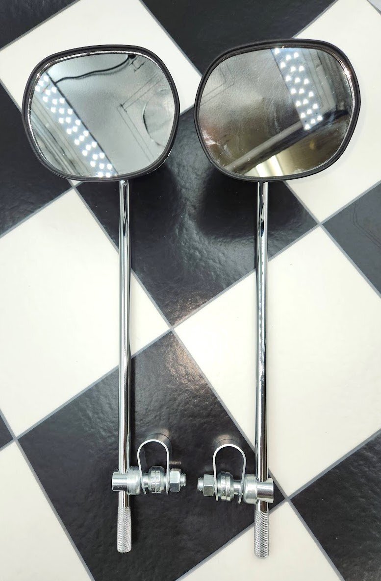 ナポロッキー 当時物 タイプ ミラー 新品 検/ GT380 当時 BEET キジマ 絶版 ハリケーン リード マーシャル シビエ ヨシムラ ハリケーン ザ_3