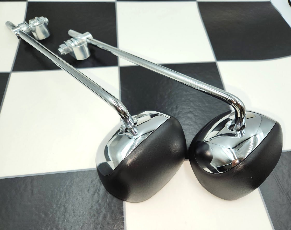 ナポロッキー 当時物 タイプ ミラー 新品 検/ GT380 当時 BEET キジマ 絶版 ハリケーン リード マーシャル シビエ ヨシムラ ハリケーン ザ_4