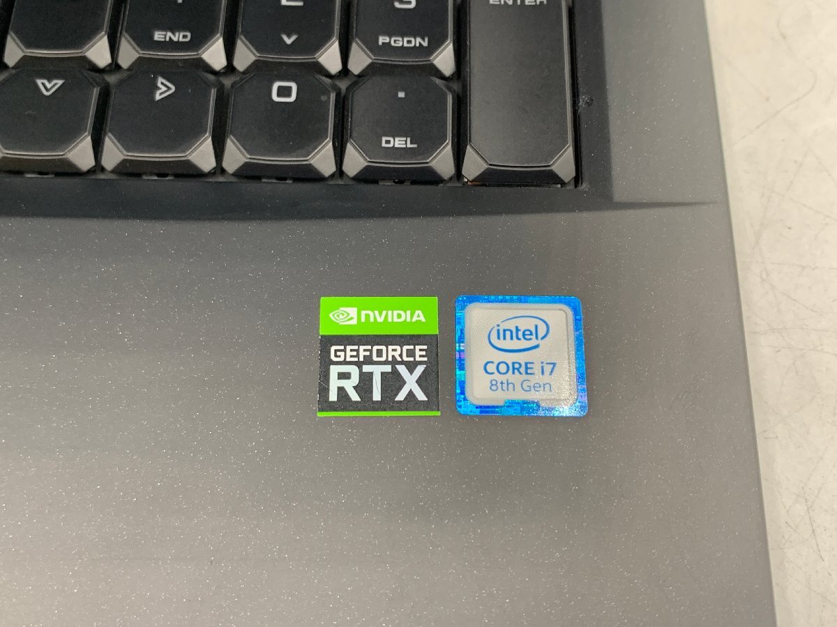 ジャンク NEXTGEAR-NOTE i7930GA1 Core i7/16GBメモリ/RTX2060/17.3型 