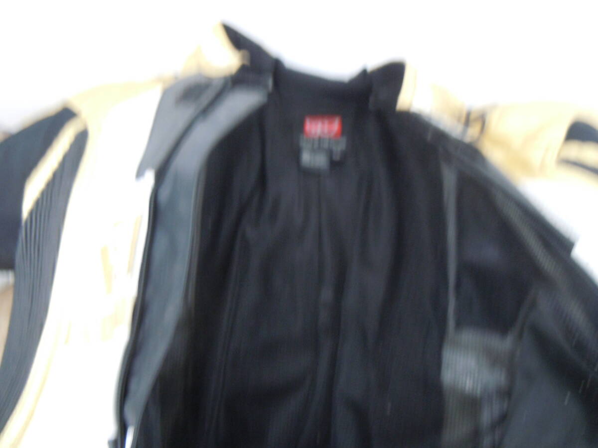 ♪BERIK ベリック レーシングスーツ MFJ STANDARD サイズ52 L-LL相当 劣化大 送料は説明欄 ※ジャンク品扱い ■１４０_7