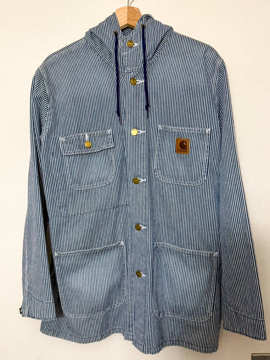 carharttwip ストライプ カバーオール Mサイズ ファッション
