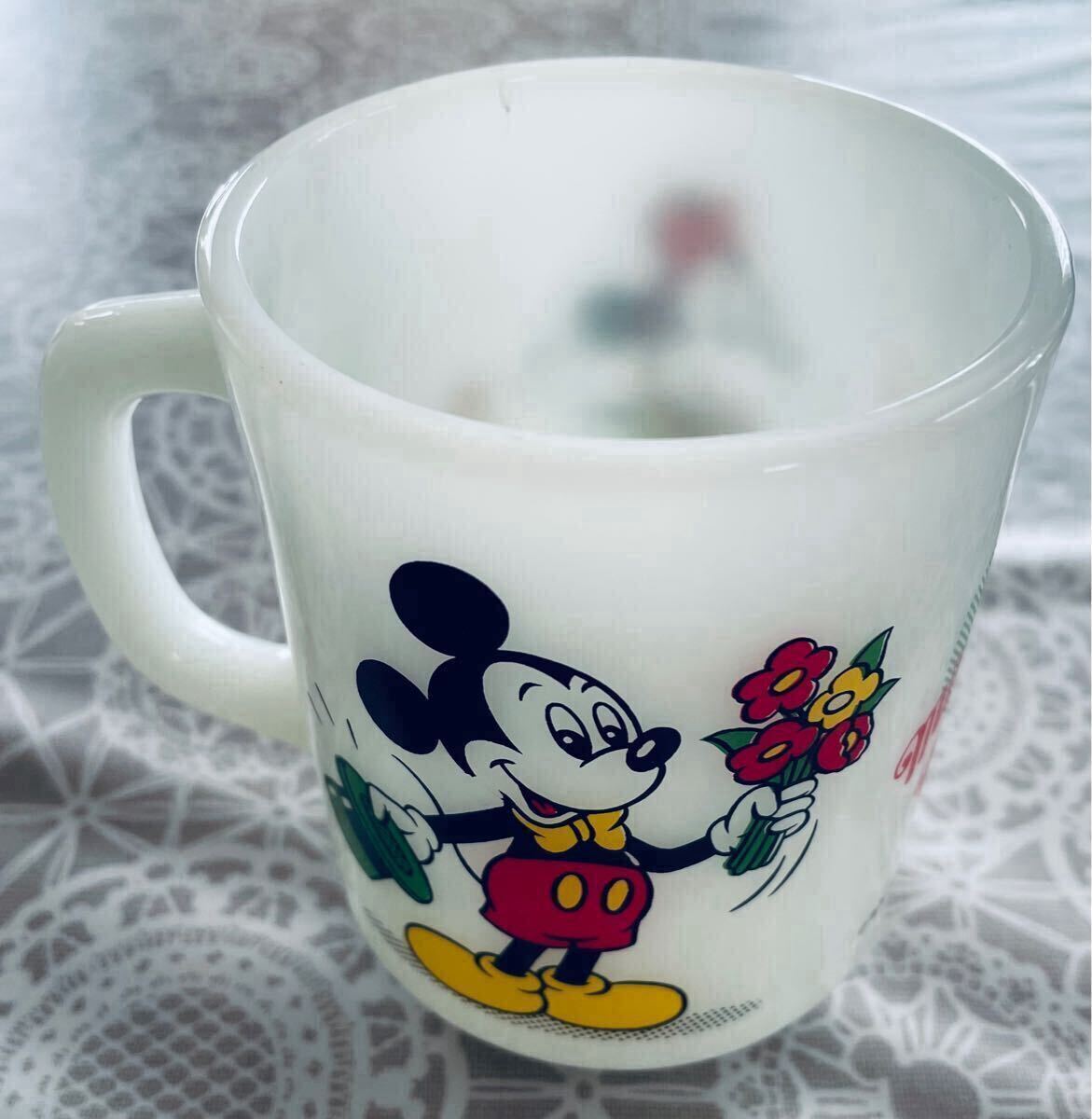 ファイヤーキング FIRE KING ディズニー Mickey and Minnie ミッキー