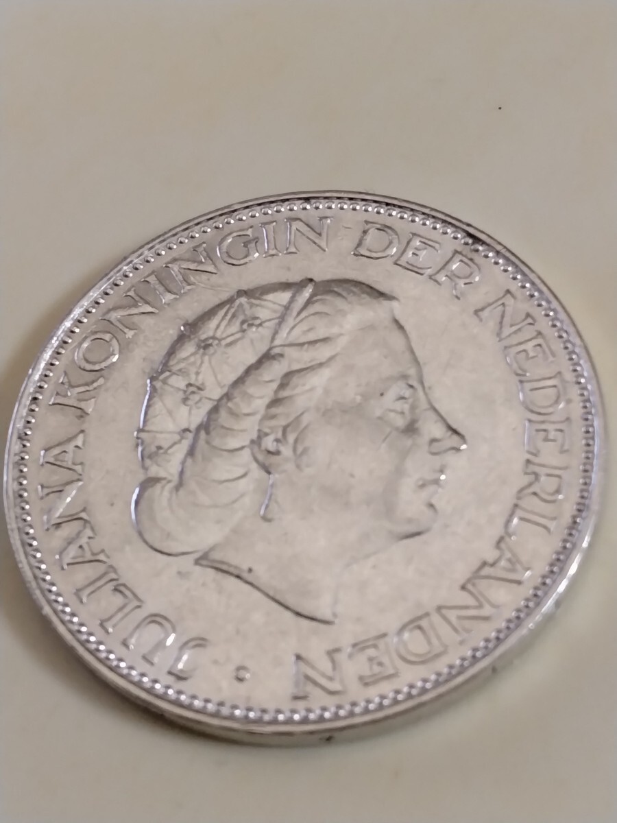 オランダ 1962 2 1/2 ギルダー銀貨 Juliana(ヨーロッパ)｜売買された