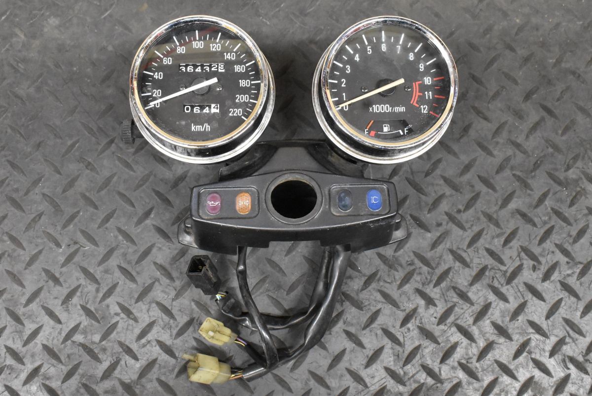 K909 当時物 純正 ゼファー550 メーターASSY 0041 検) ゼファー400 