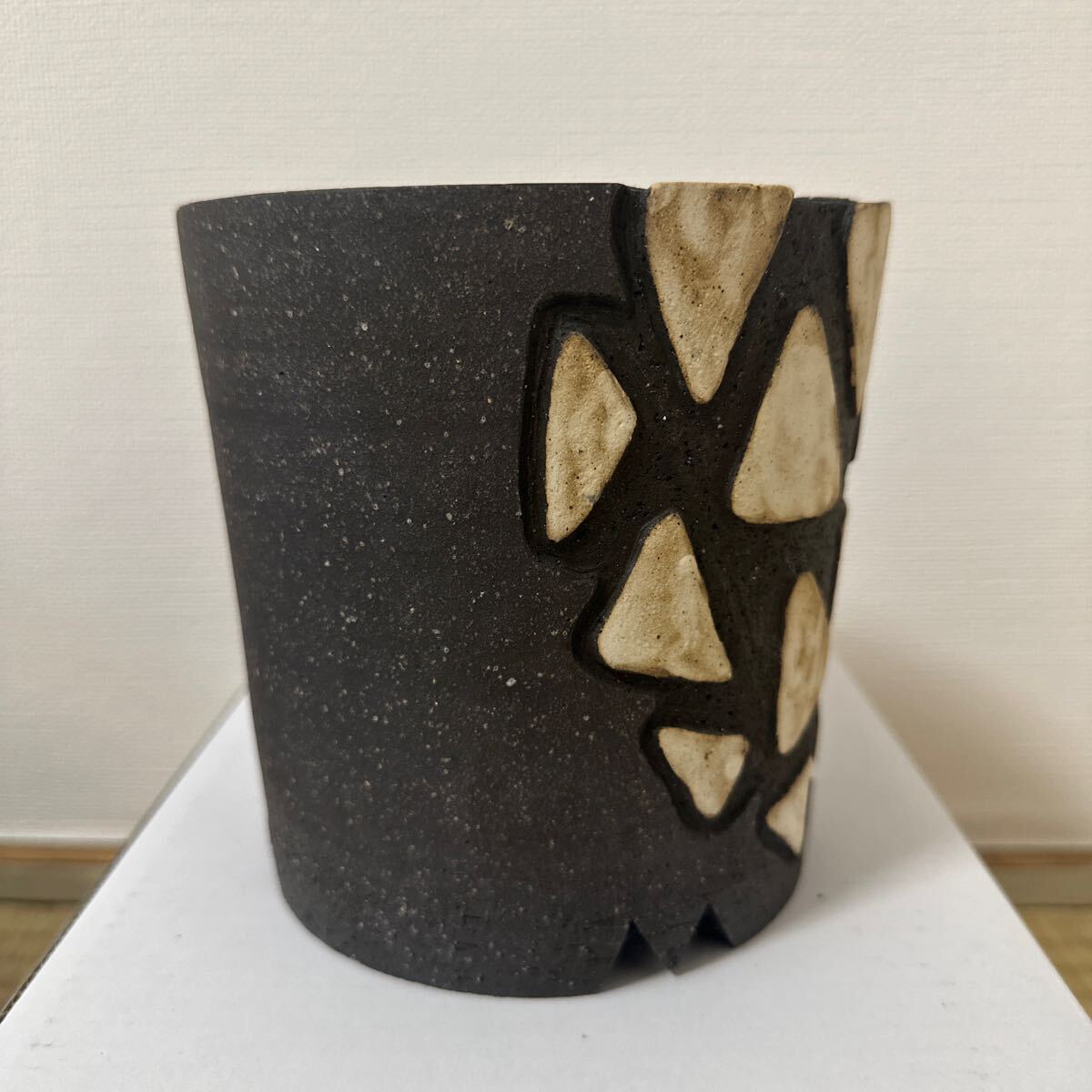 invisible ink × kakusenen 鶴仙園 コラボ 陶器鉢 植木鉢 インビジブル