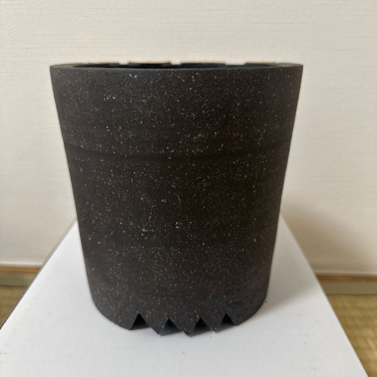 invisible ink × kakusenen 鶴仙園 コラボ 陶器鉢 植木鉢 インビジブル