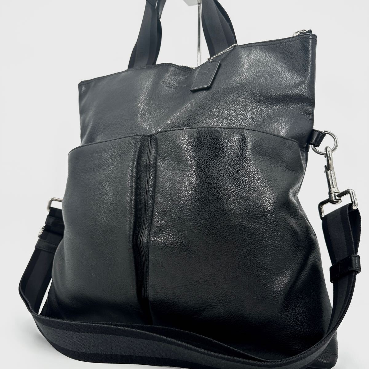 美品○COACH コーチ 2way ハンドバッグ トートバッグ ショルダー
