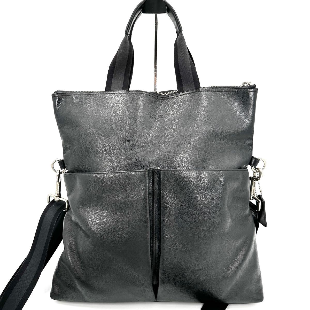 美品○COACH コーチ 2way ハンドバッグ トートバッグ ショルダー