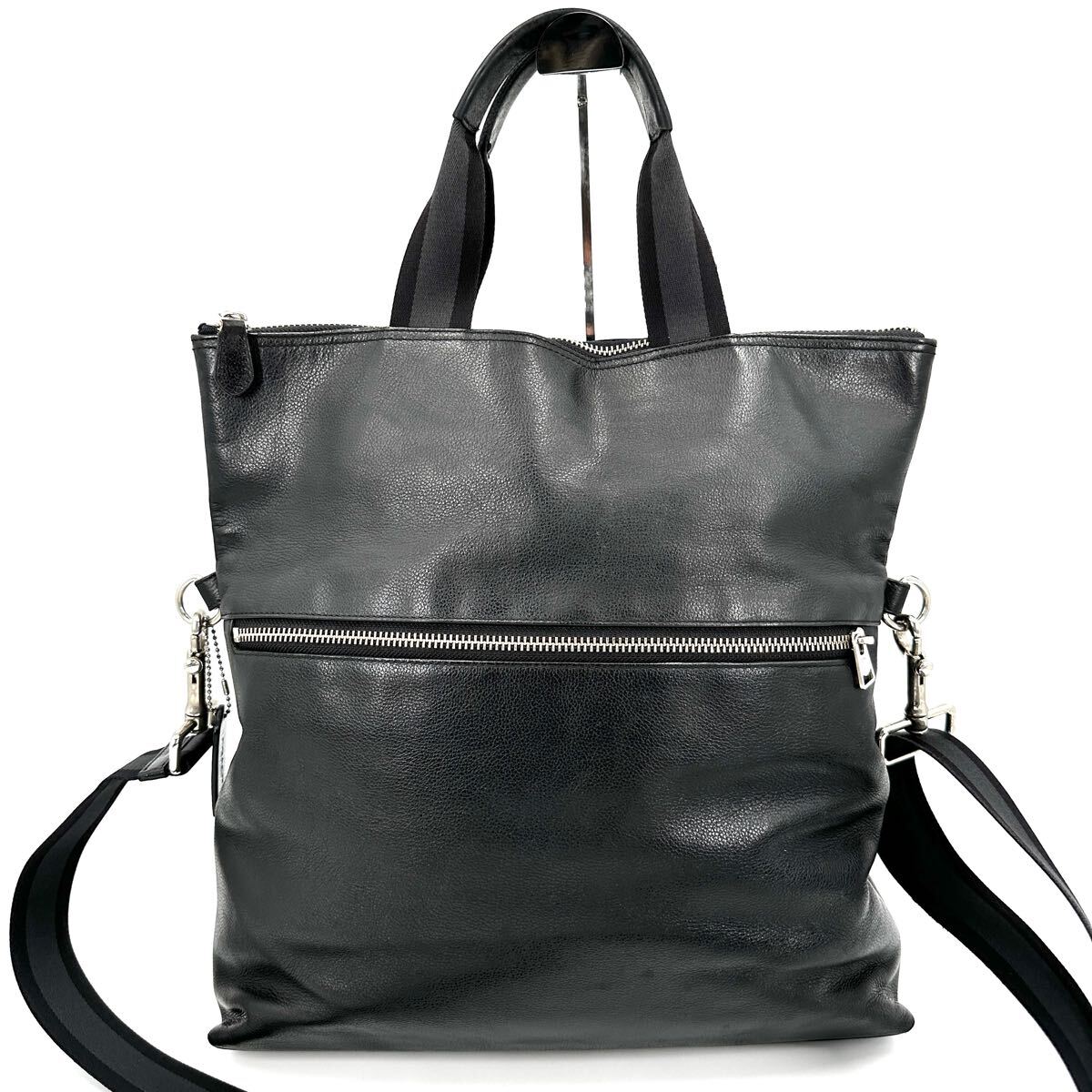 美品○COACH コーチ 2way ハンドバッグ トートバッグ ショルダー