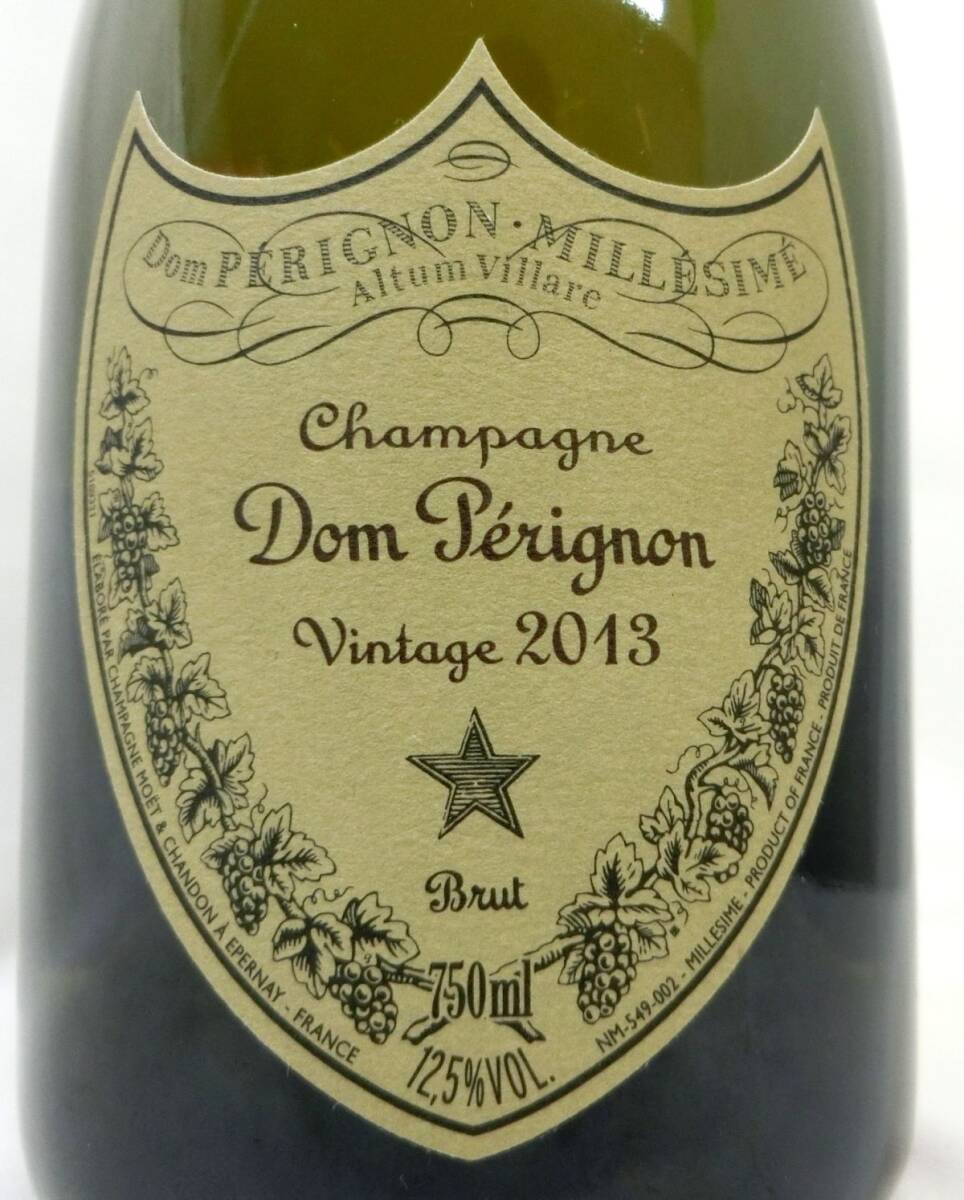 1000円スタート 酒 Champagne Dom Perignon vintage 2013 750ml 12.5