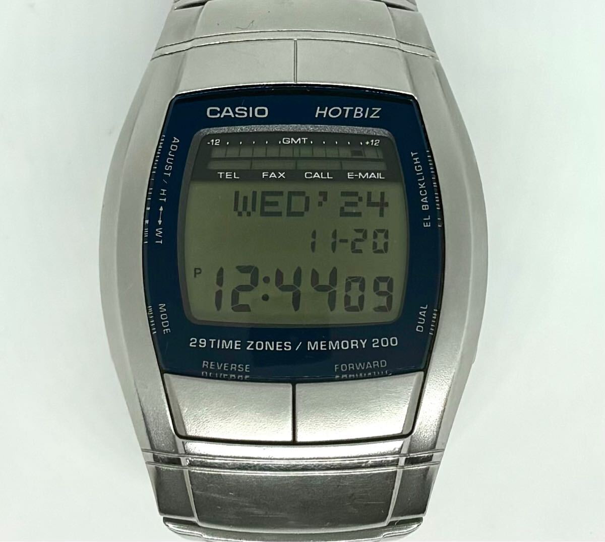 カシオ HOTBIZ データバンク HBZ-100 電池交換済み CASIO ホットビズ