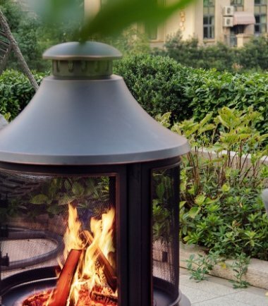 庭焼きストーブ薪ストーブ戸外バーベキューグリル多機能暖房ストーブ焚き火ストーブ戸外暖房ストーブ火 を焚きストーブ_4