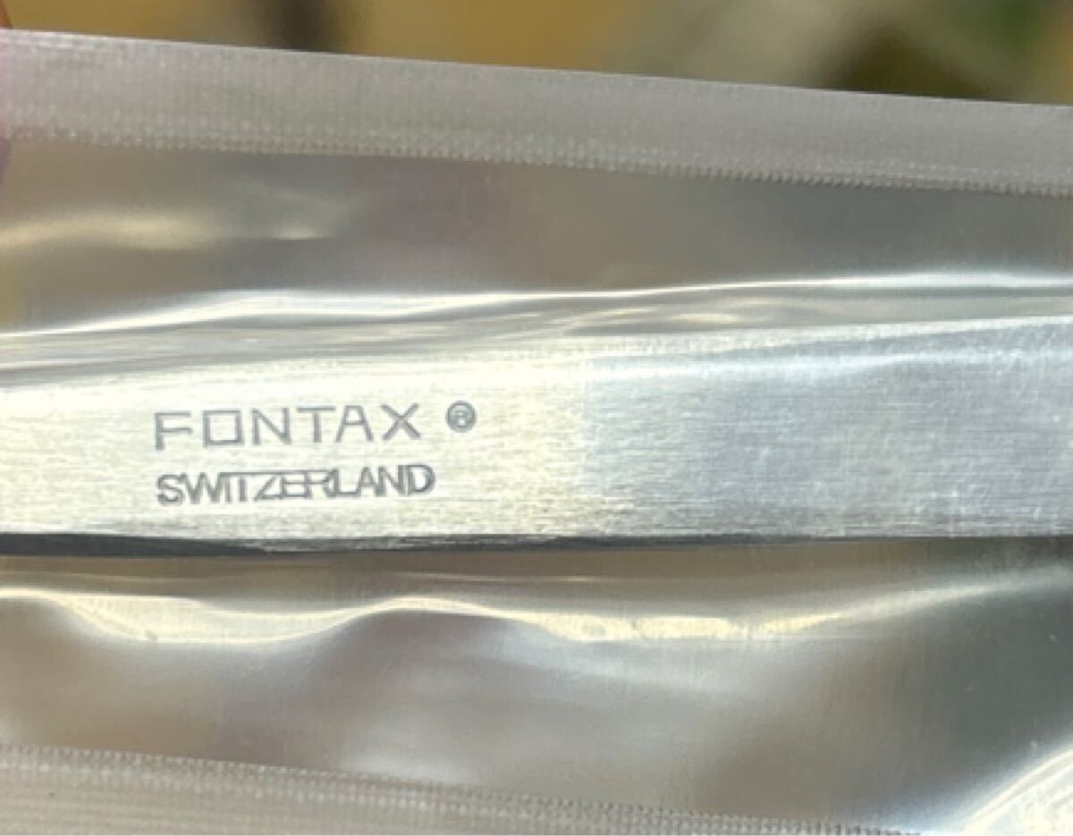 ☆未開封品☆ 精密ピンセット FONTAX SWITZERLAND INOX No.1 スイス製
