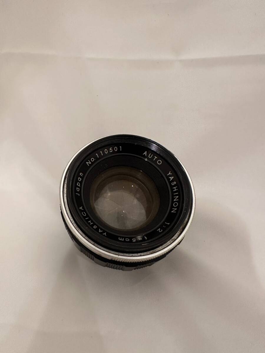 オールドレンズ YASHICA AUTOYASHINON 1:2 f＝5cm YASHICA ヤシカ AUTO YASHINON 1:2 f=5cm オールドレンズ