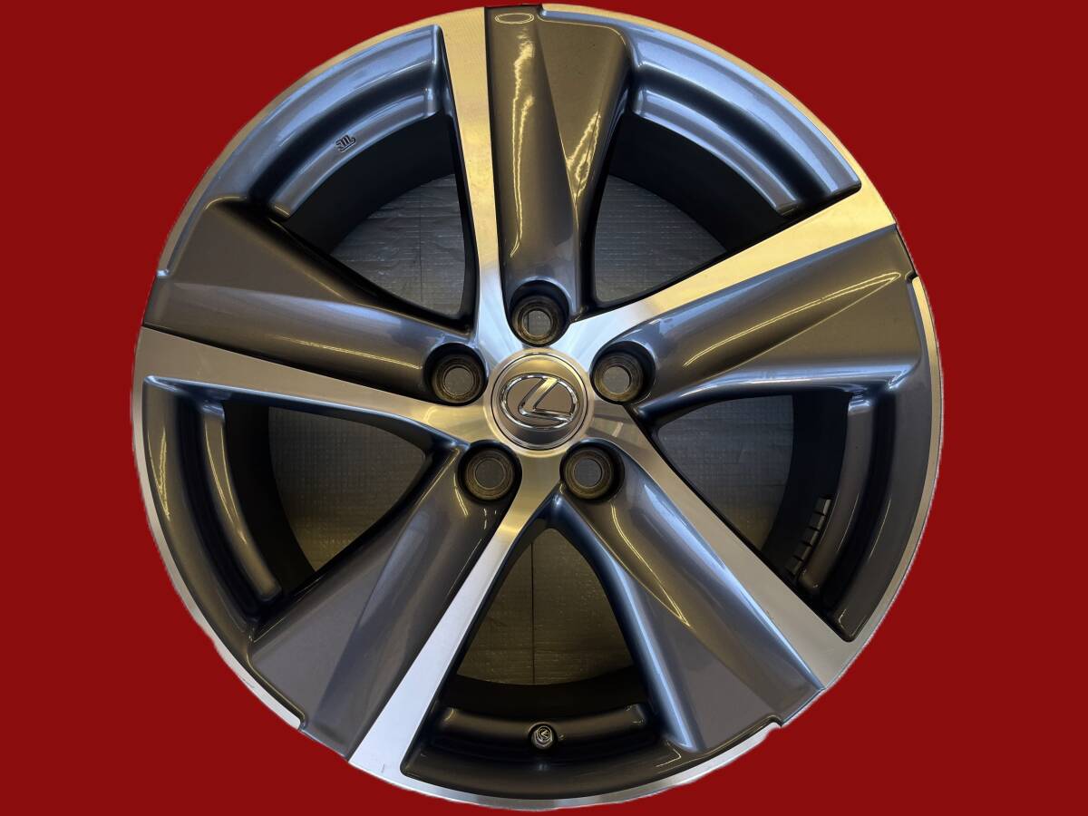 LEXUS GS 純正ホイール入荷！8.0J-18 5/114.3+45 ガンメタポリッシュ 
