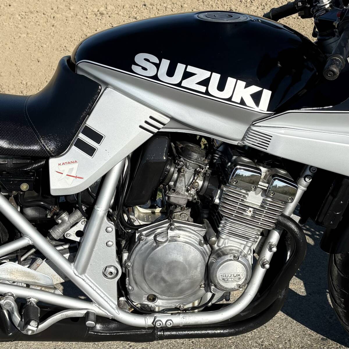 GSX250S カタナ 実動 書類付き GJ76A 希少 絶版 旧車 スズキ 検）GSX CBR RR ZXR FZR VTZ NSR CB XS FTR CBX FW FX バリオス ジェイド 刀_5