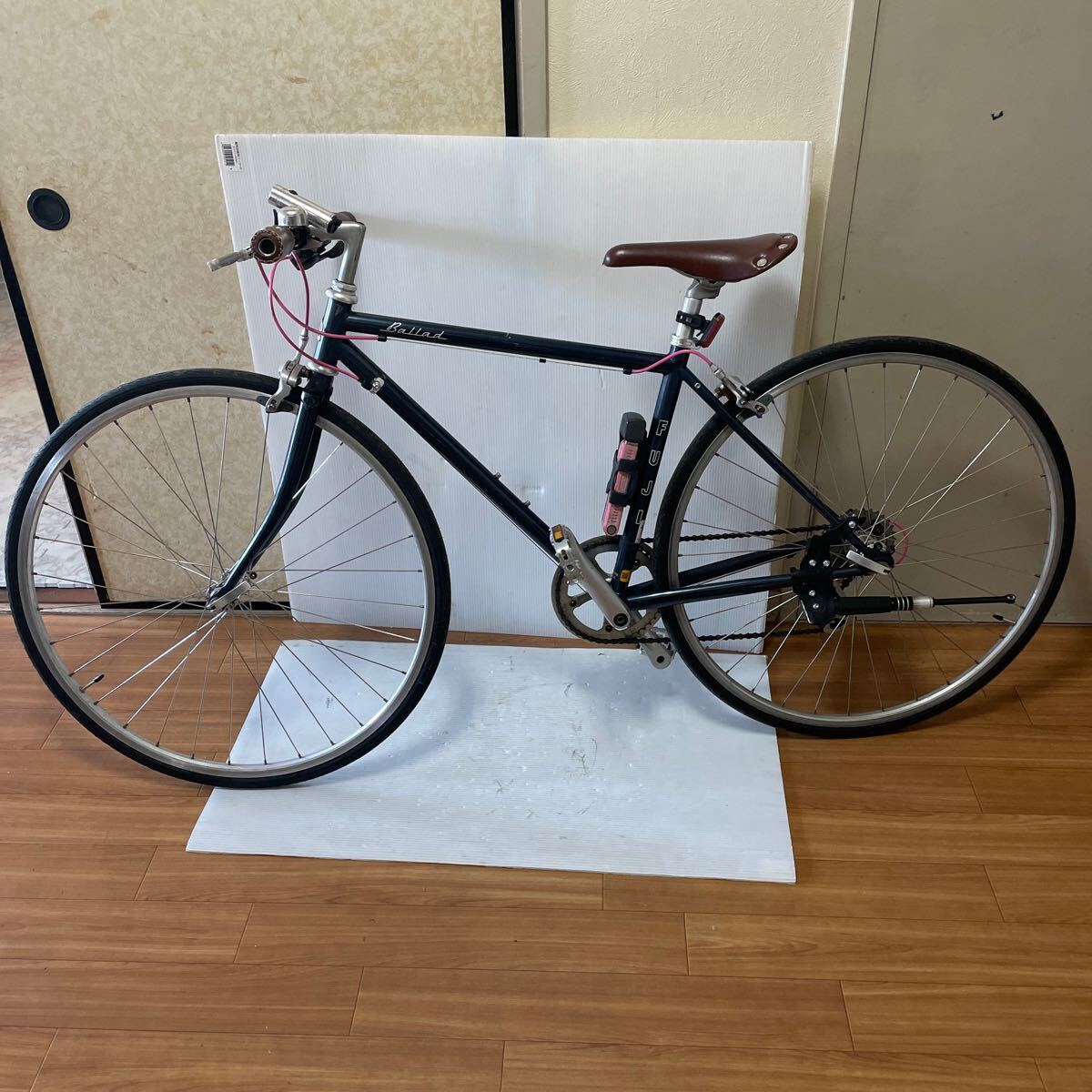 FUJI フジBALLAD 700C クロモリ 1X8S 520mm ロードバイク_1