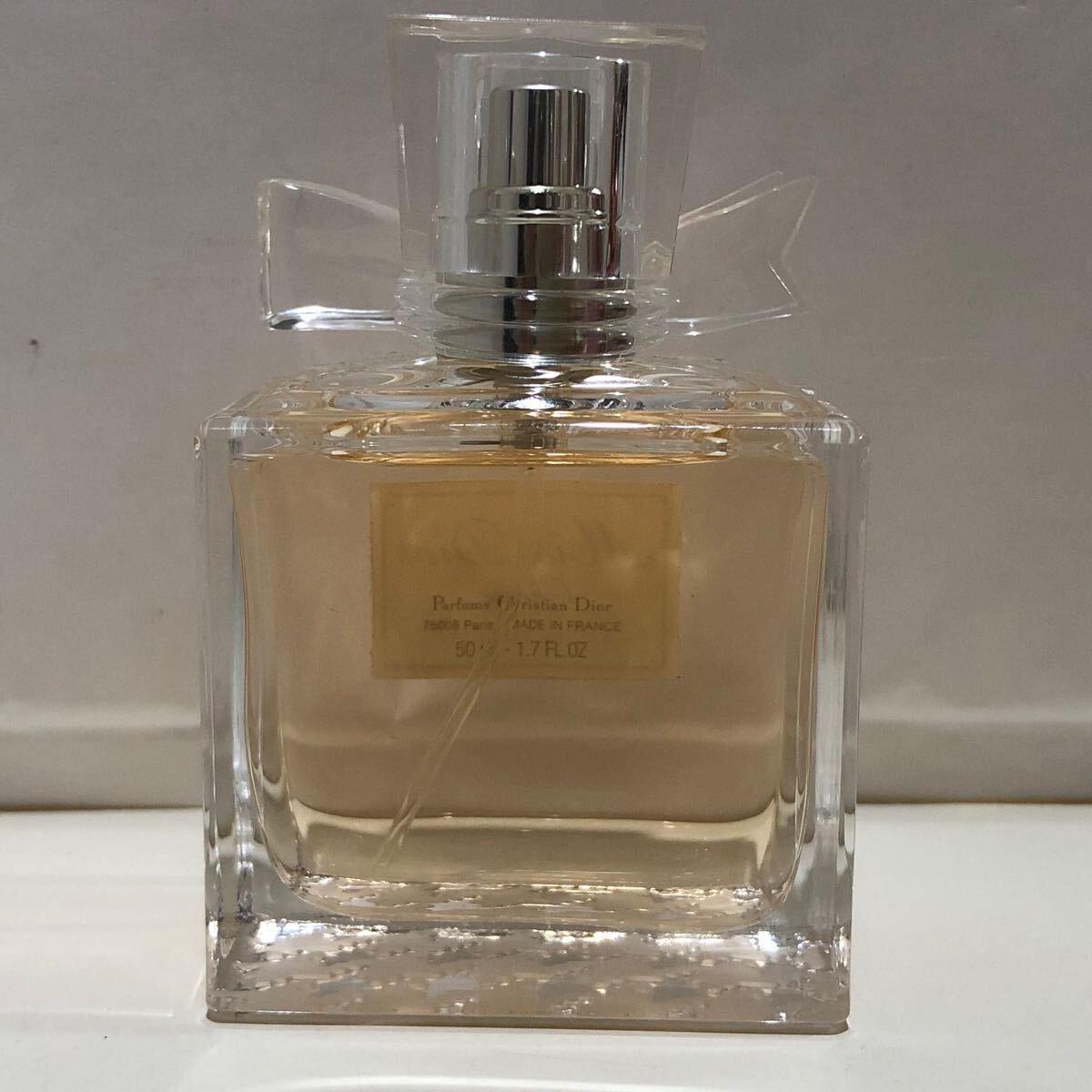 ● Miss Dior Cherie ミス ディオール シェリー EAU DE TOILETTE オード トワレ EDT 50ml 香水 残量 80％ 8割 現状品_3