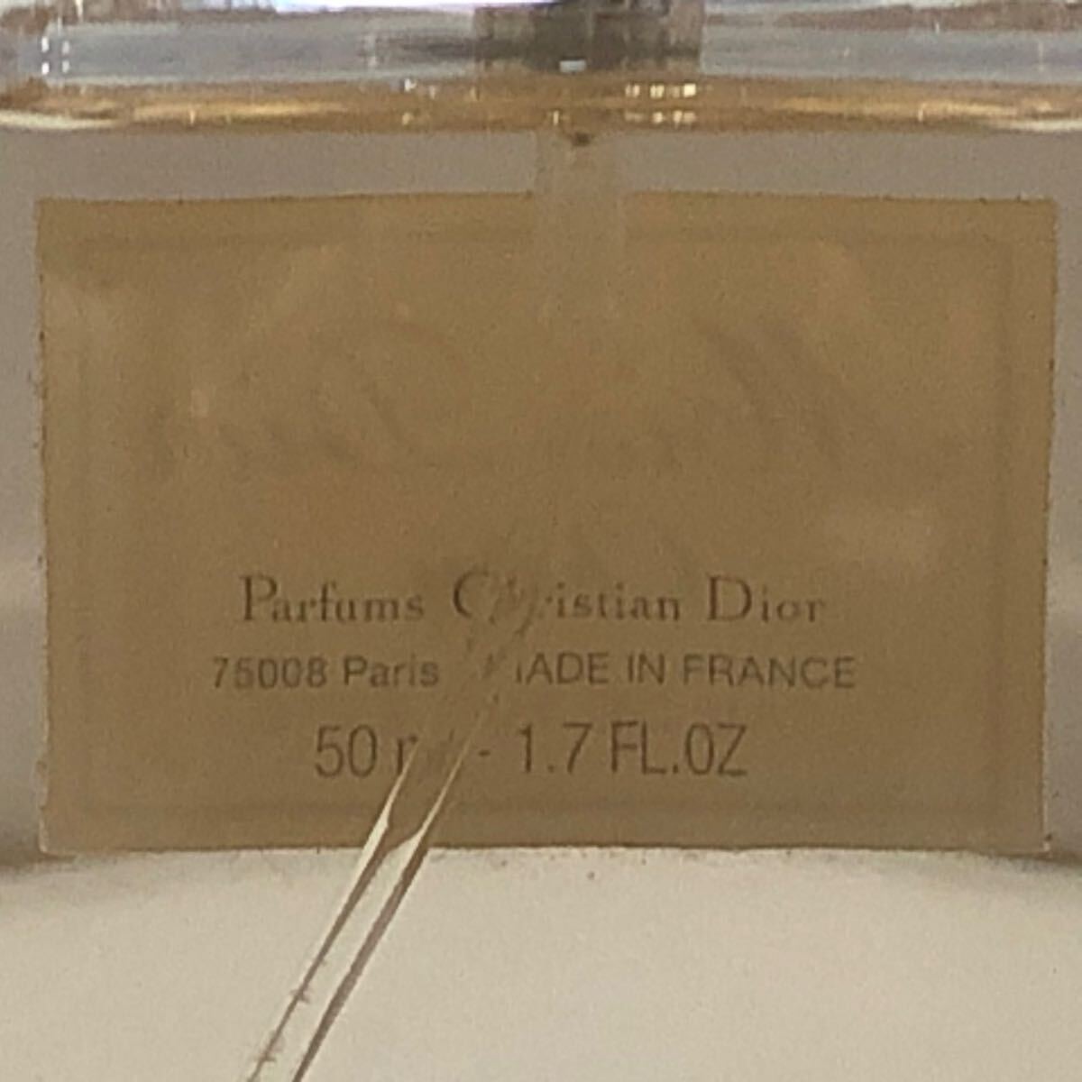 ● Miss Dior Cherie ミス ディオール シェリー EAU DE TOILETTE オード トワレ EDT 50ml 香水 残量 80％ 8割 現状品_5