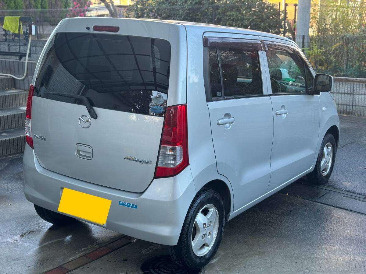 【個人出品】埼玉発、低燃費、車検長いAZワゴンXG 屋根下保管車　車内シート　フロアマット綺麗_4