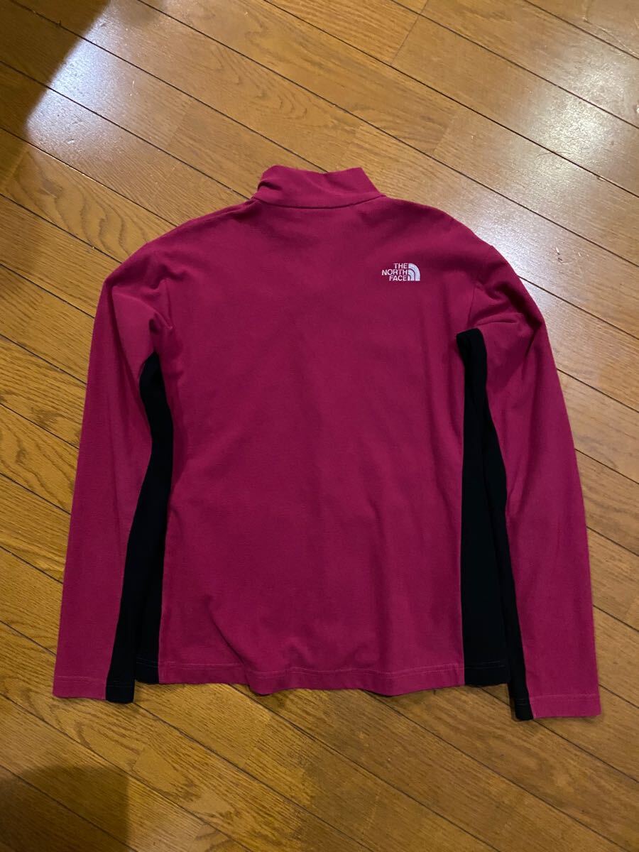 THE NORTH FACE　ノースフェイス　フリース　サイズL　ロゴ刺繍　登山　ハイキング　！_2