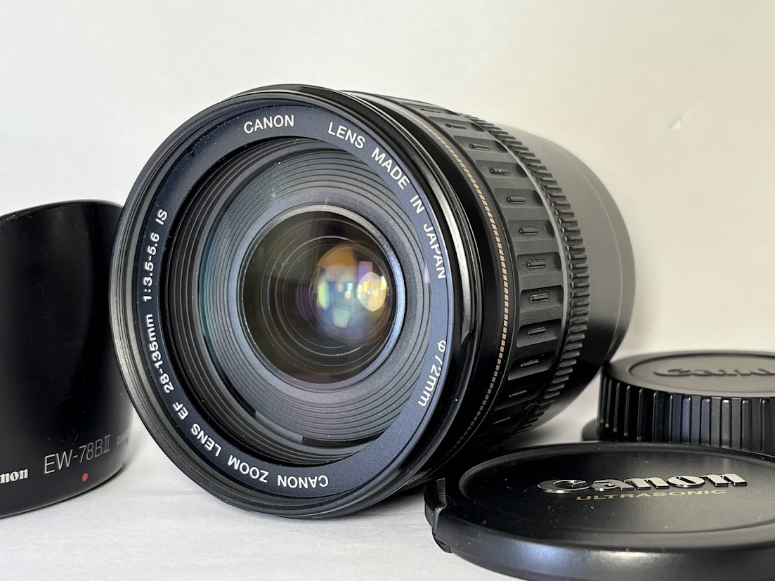 CANON キヤノン EF 28-135mm F3.5-5.6 IS USM ☆美品☆ キヤノン CANON ZOOM LENS EF 28-135mm F3.5-5.6 IS USM ☆EW