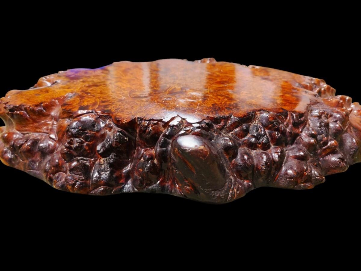 1円〜 花台 香炉台 天然木 一枚板 無垢 木製 木目 一枚木 自然木 玉杢