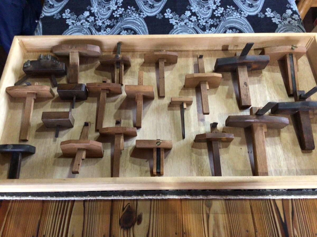 毛引き　指物師　大工道具　けびき　家具職人　20ヶセット　送料無料_1