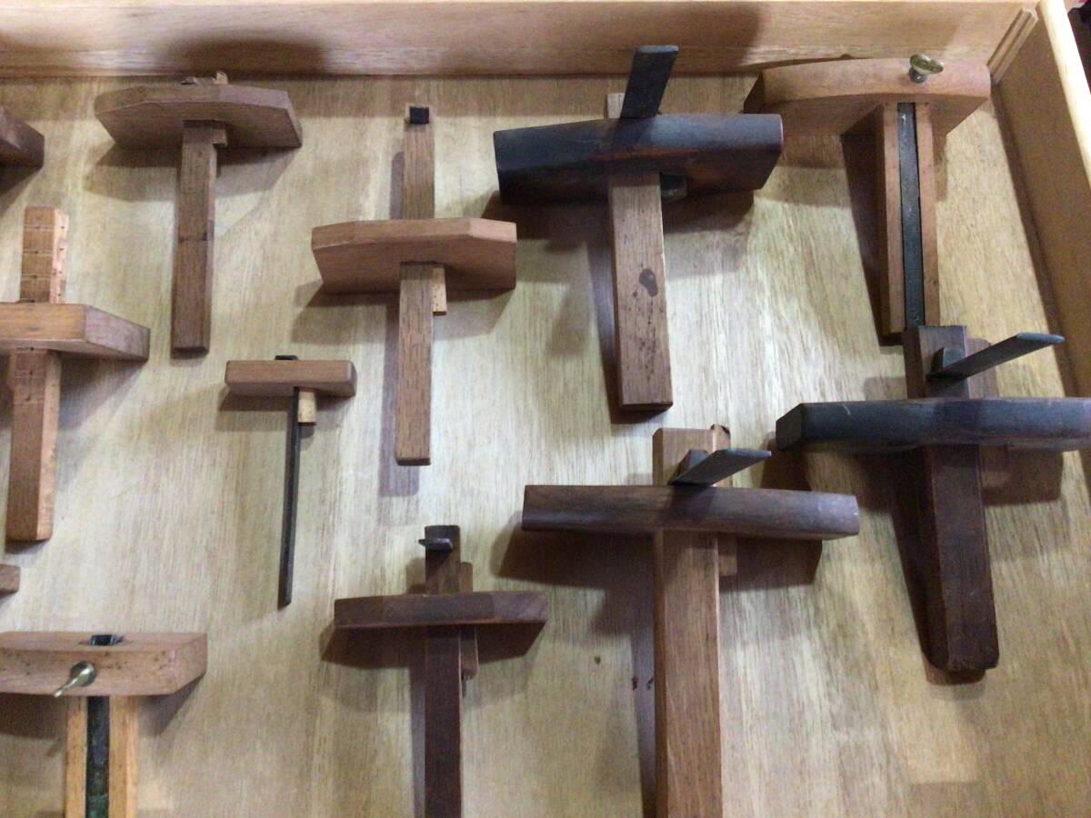 毛引き　指物師　大工道具　けびき　家具職人　20ヶセット　送料無料_3