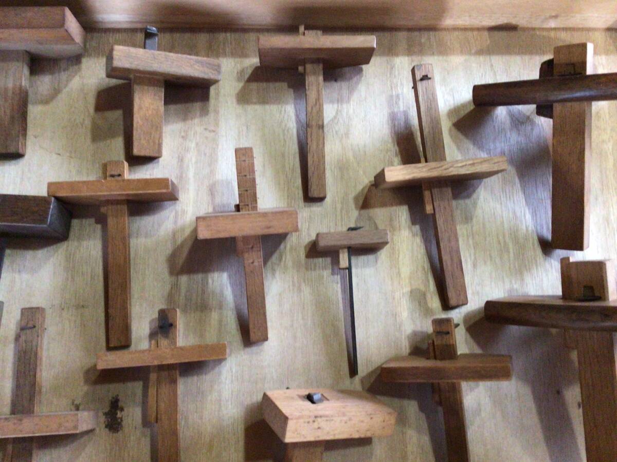 毛引き　指物師　大工道具　けびき　家具職人　20ヶセット　送料無料_5